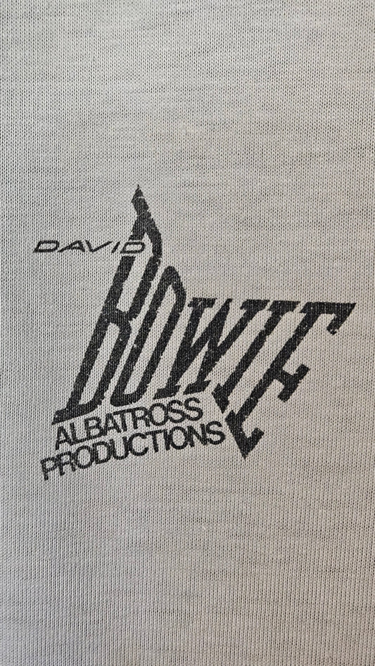 David Bowie Albatross Productions Polo Shirt – Size L (Grey, Used)