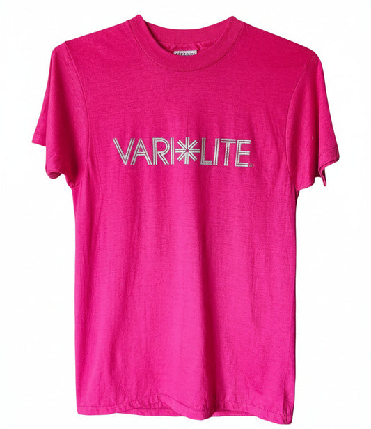 Judas Priest 1986 Fuchsia Shirt with Metallic Silver Print (M, New)