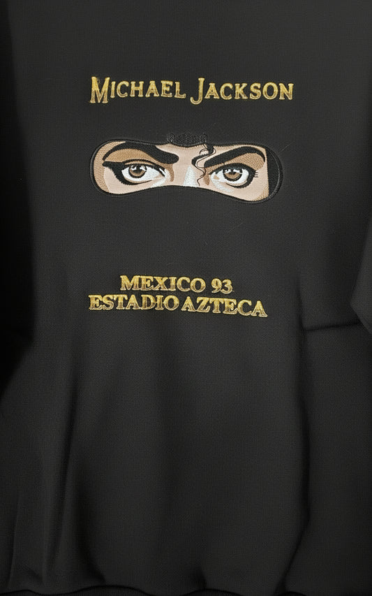Michael Jackson Dangerous World Tour Mexico 1993 Crew Sweatshirt