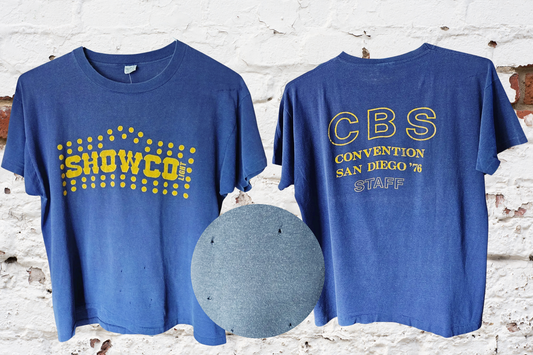 SHOWCO LIGHT - CBS Convention San Diego '76 STAFF Shirt