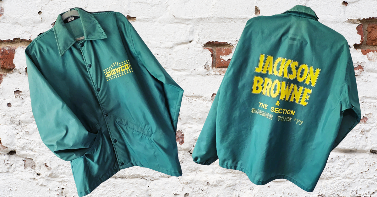 Showco - Jackson Browne & The Section Summer Tour 1977 Parka